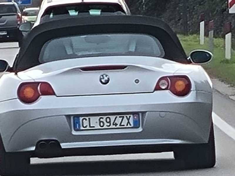 BMW Z4 (2002) spotted in Catania, Italy