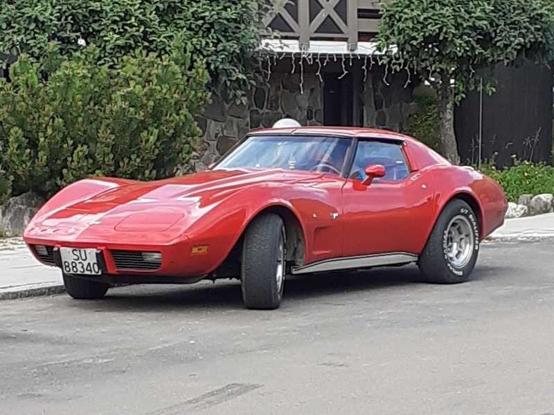 Chevrolet Corvette spotted in Gol