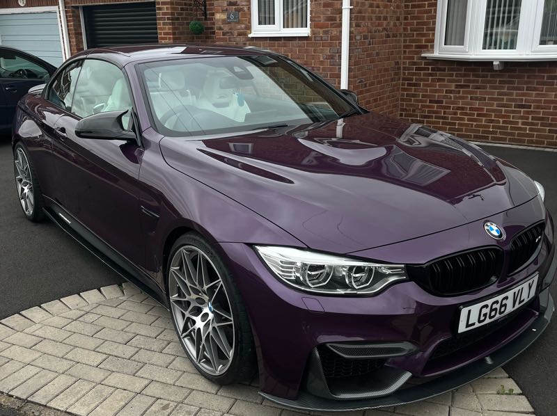 BMW M4 spotted in Royal Leamington Spa