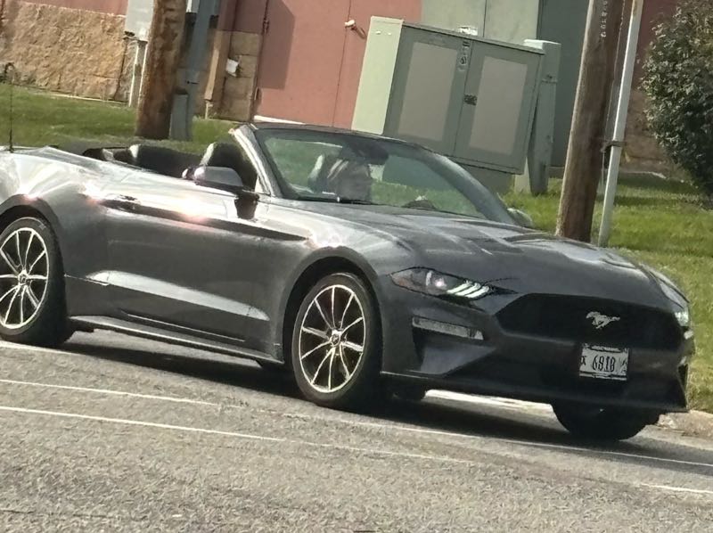 Ford Mustang spotted in Champaign