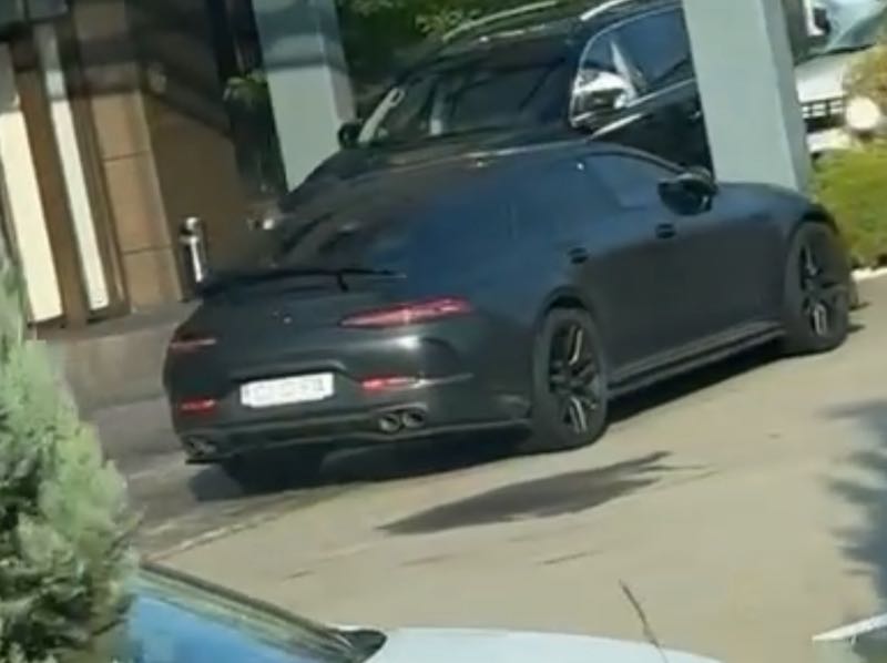 Porsche Panamera spotted in Dej