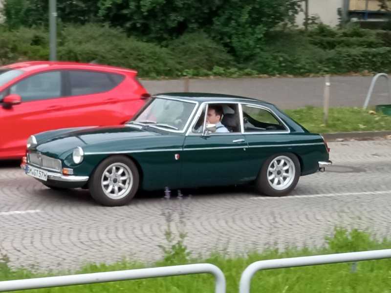 MG MGB GT spotted in Düsseldorf