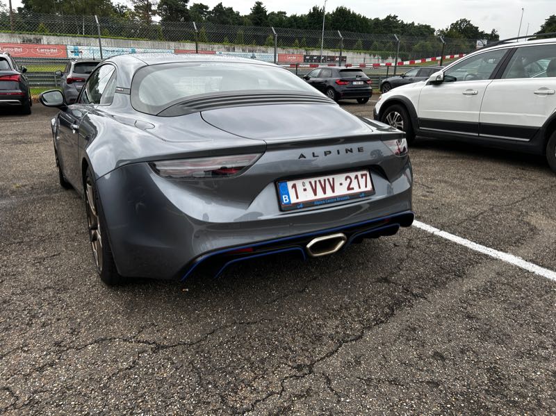 Alpine A110 (2022) spotted in Hasselt, Belgium