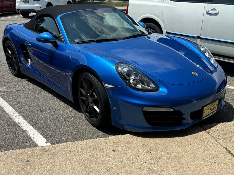 Porsche Boxster spotted in Harwich
