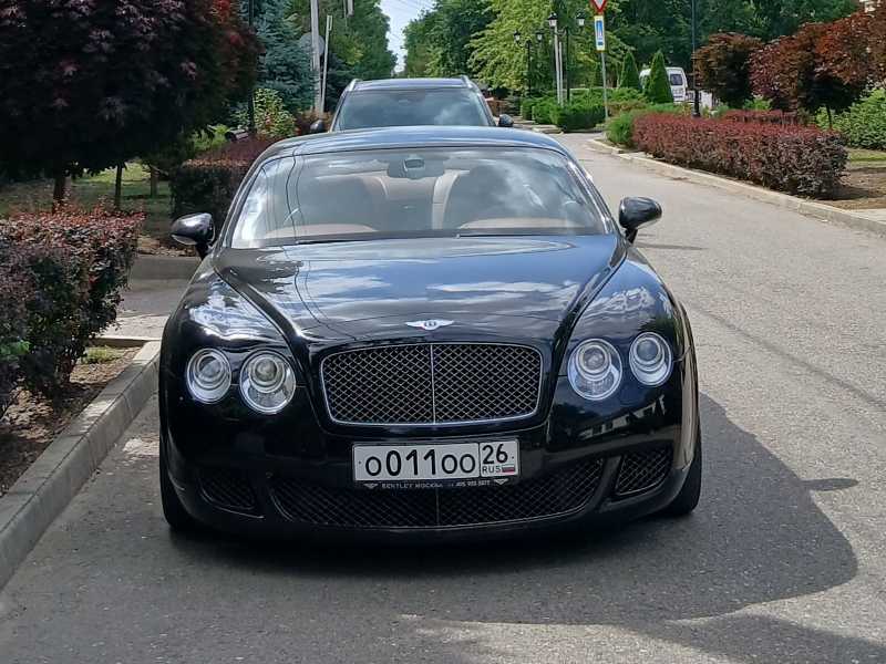 Bentley Continental GT spotted in Budyonnovsk