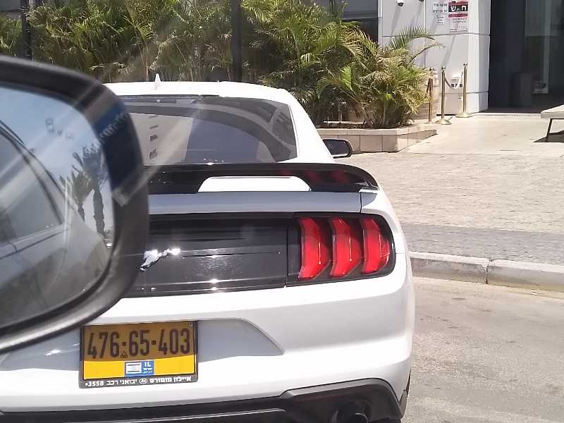 Ford Mustang (2020) spotted in Midreshet Ben-Gurion, Israel