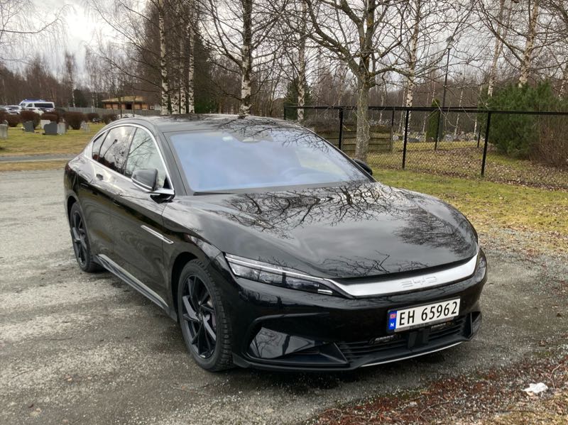 BYD Han spotted in Trondheim