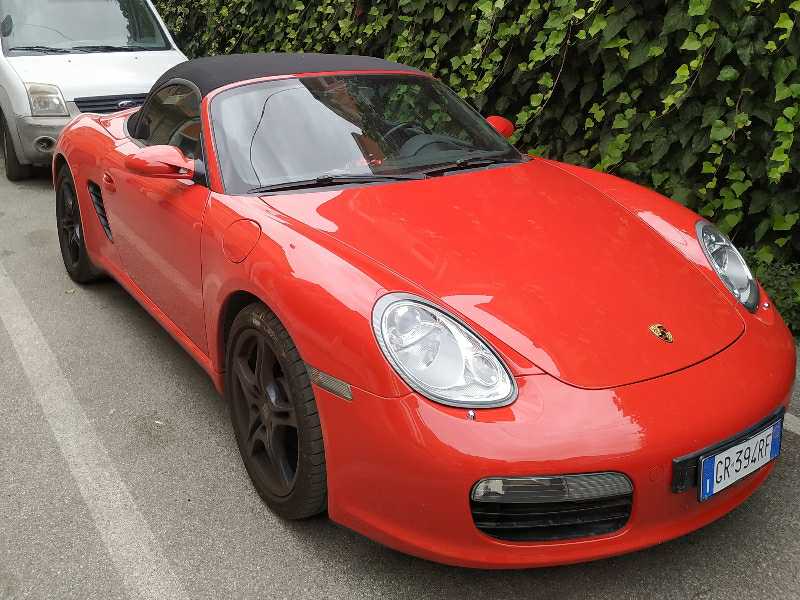 Porsche Boxster spotted in Ferrara