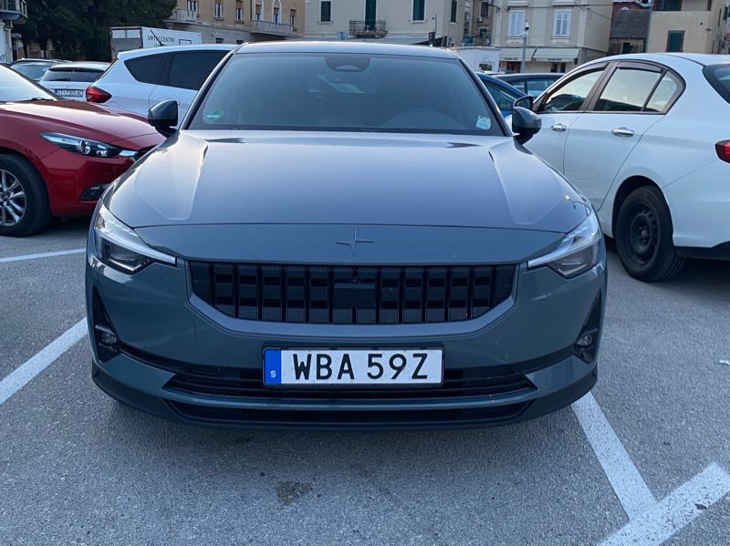 Polestar 2 spotted in Split