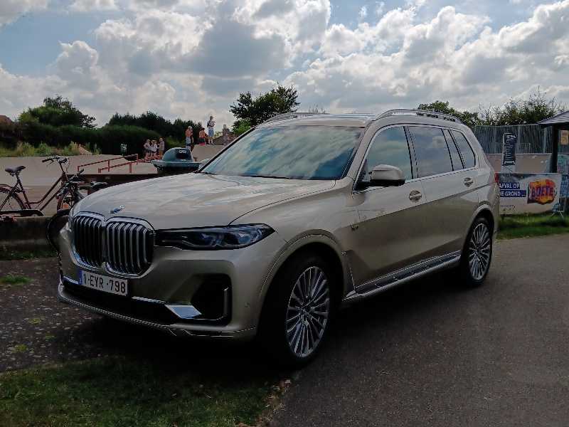 BMW X7 spotted in Hasselt