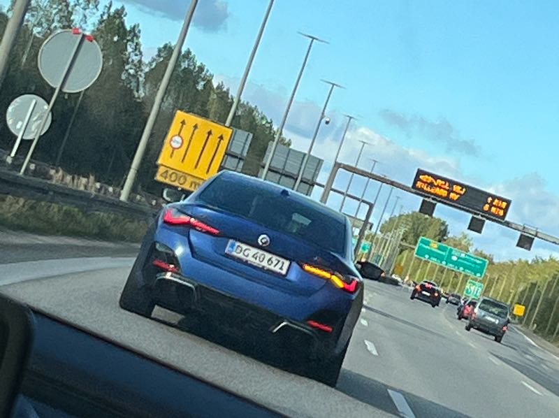 BMW 4 Series (2022) spotted in Otterup, Denmark