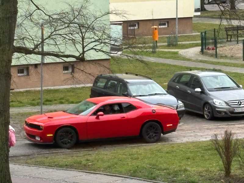 Dodge Challenger spotted in Świnoujście