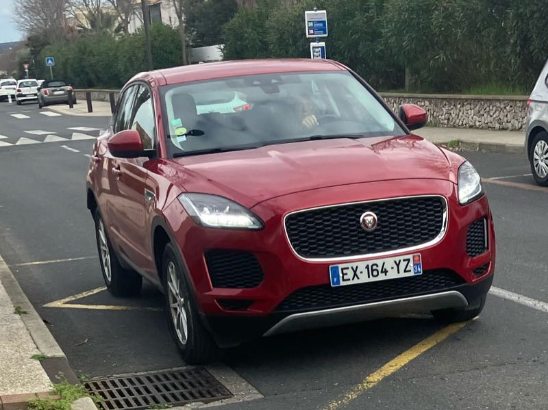 Jaguar E-Pace spotted in Montpellier