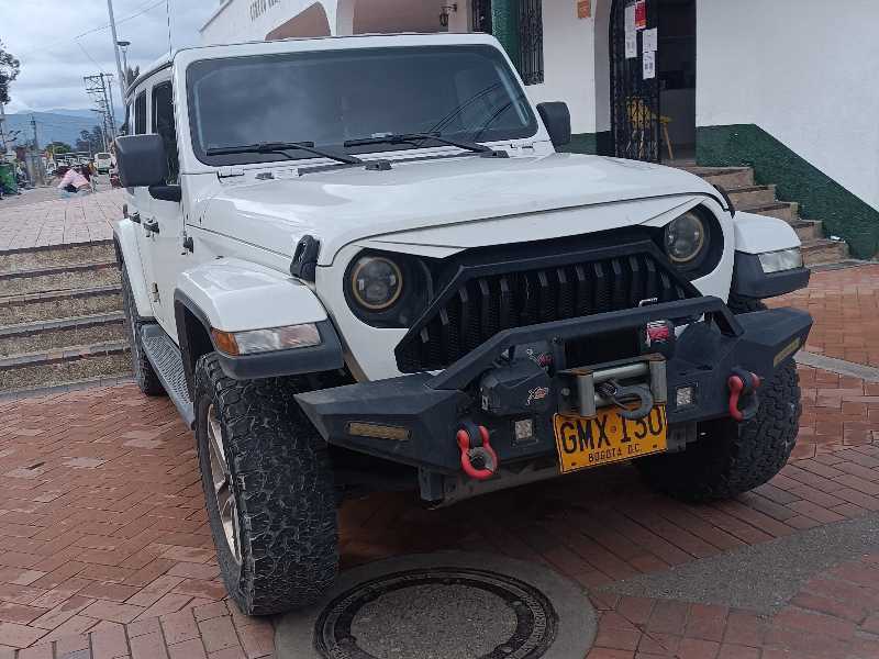 Jeep Wrangler spotted in Zipaquirá