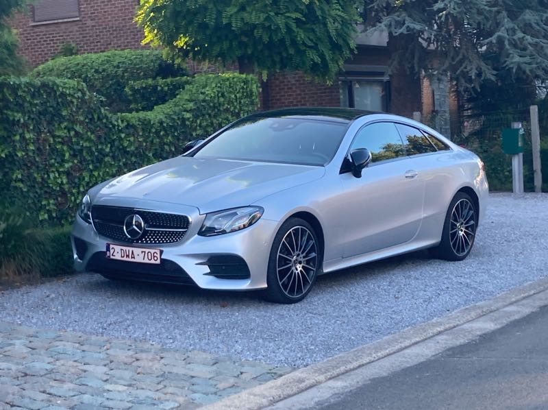 Mercedes-Benz E-Class Coupe spotted in Genk