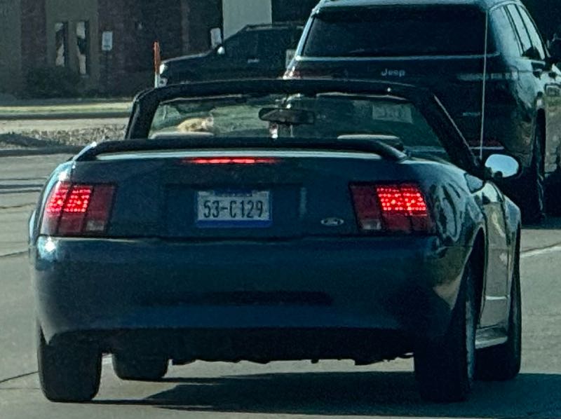 Ford Mustang spotted in Norfolk