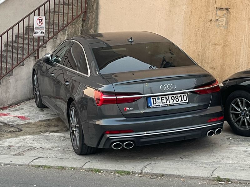 Audi S6 spotted in Neum
