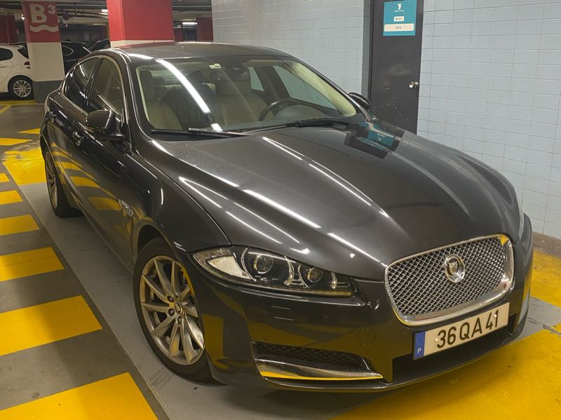 Jaguar XF spotted in Porto