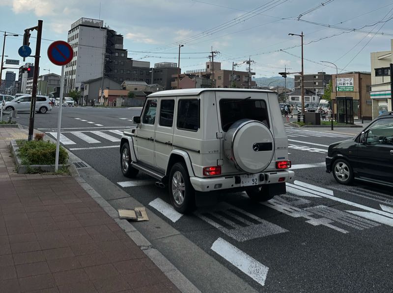 Mercedes-Benz G-Class spotted in Kyoto