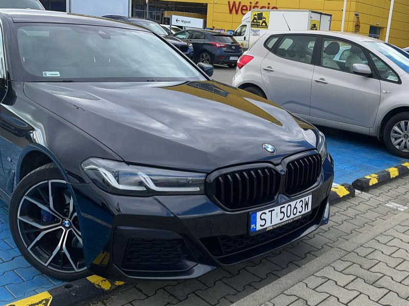 BMW 5 Series spotted in Kraków