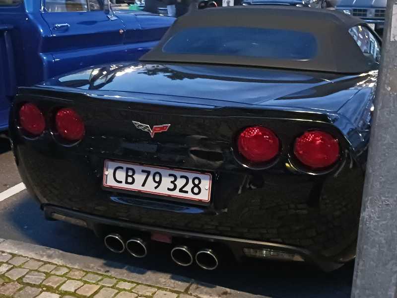 Chevrolet Corvette (2005) spotted in Otterup, Denmark