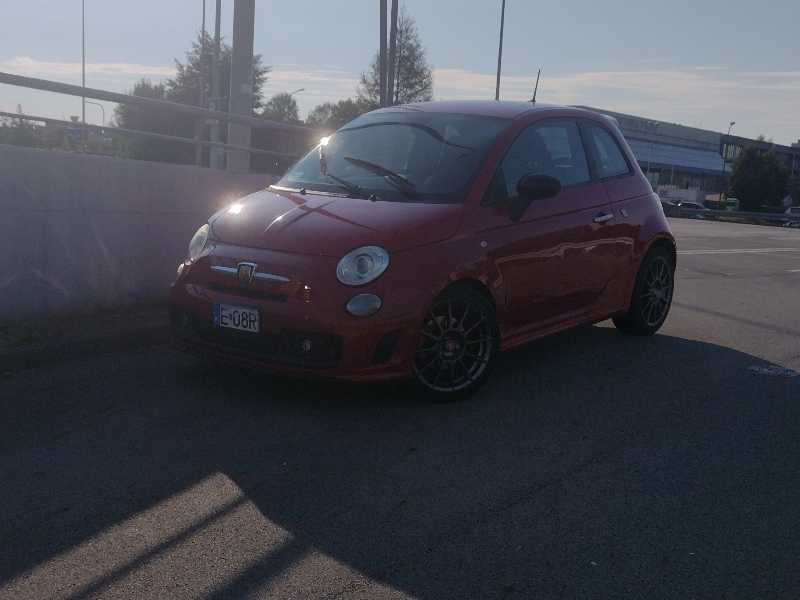 Abarth 500 spotted in Tychy