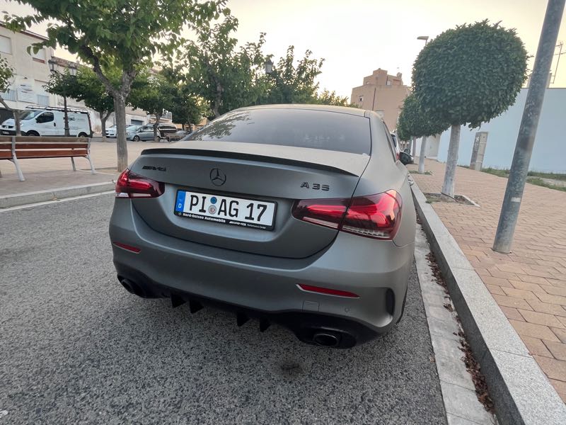 Mercedes-Benz A35 AMG spotted in Tarragona
