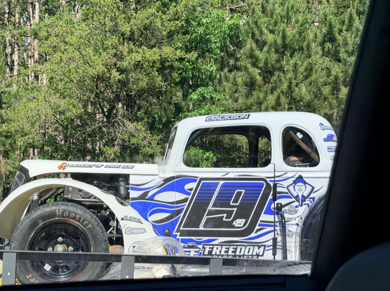 Erickson Racing Truck spotted in Eau Claire