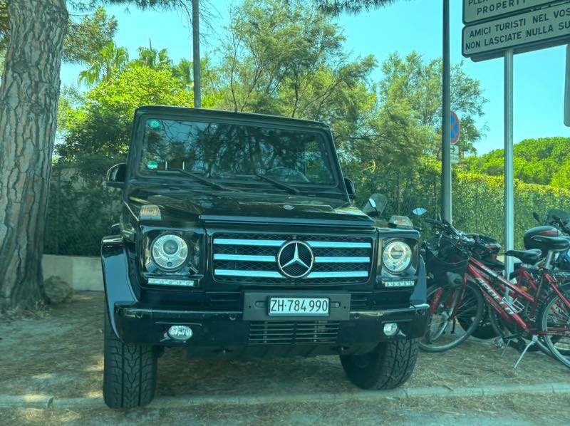 Mercedes-Benz G-Class spotted in Antibes
