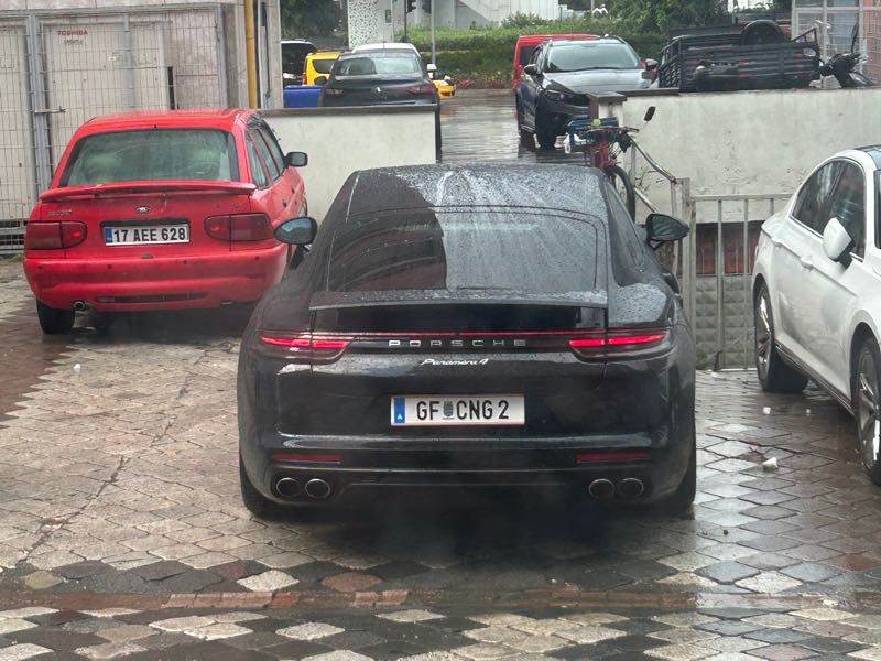 Porsche Panamera spotted in Samsun