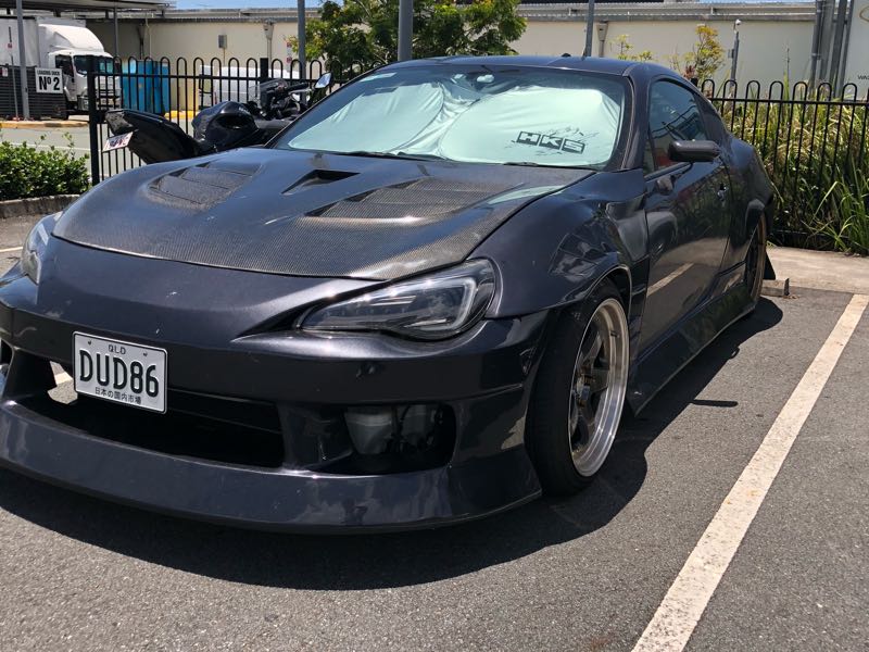 Toyota 86 (2012) spotted in Brisbane, Australia