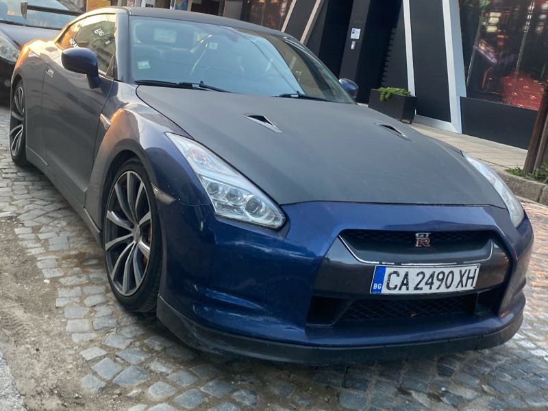 Nissan GT-R spotted in Gevgelija
