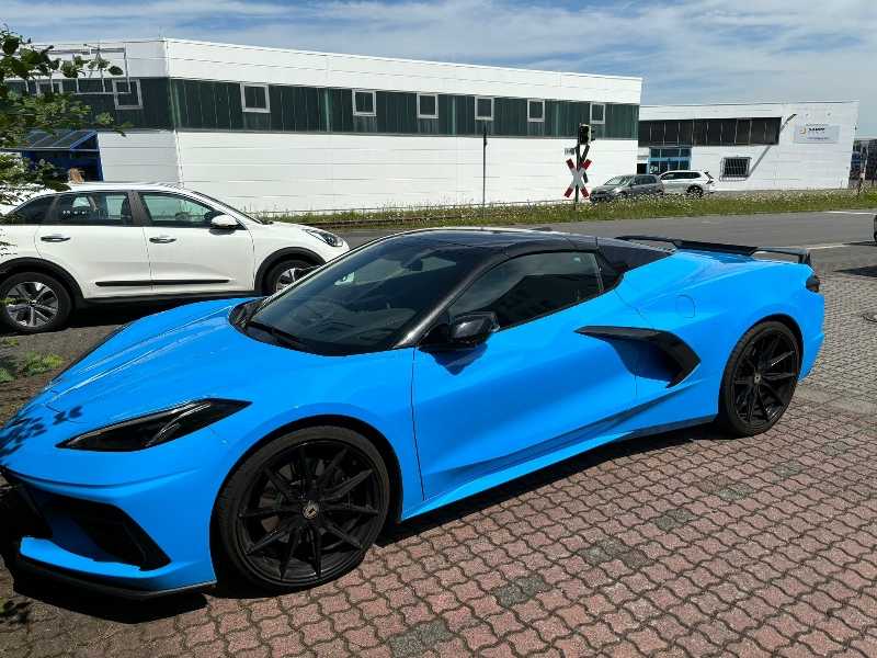 Chevrolet Corvette C8 (2021) spotted in Frankfurt am Main, Germany