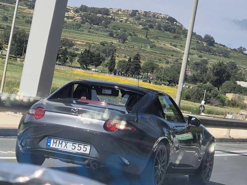 Mazda MX-5 spotted in San Pawl il-Baħar