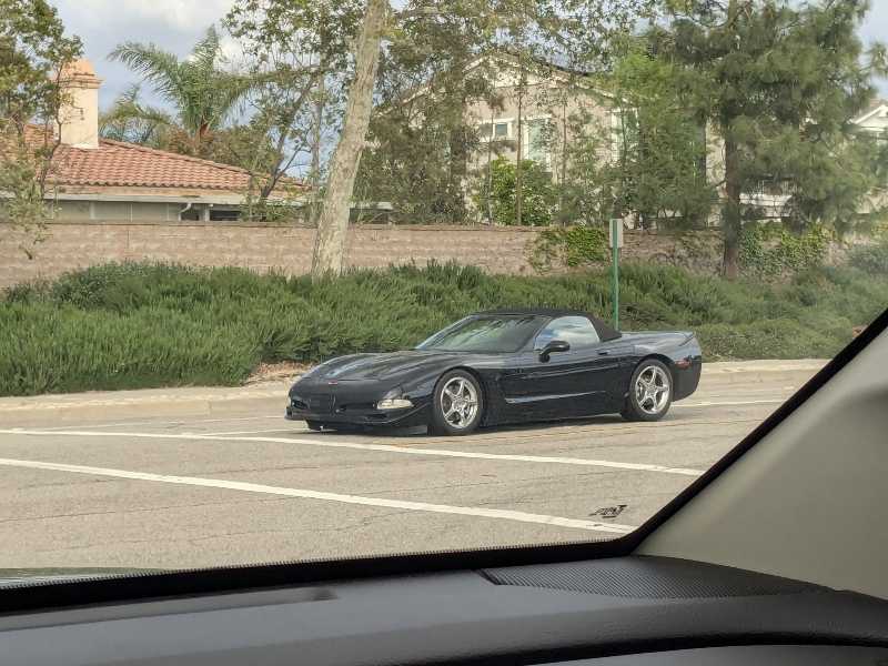 Chevrolet Corvette spotted in Rancho Cucamonga