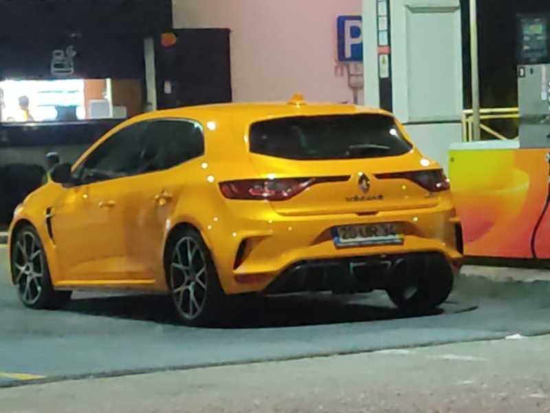 Renault Megane RS spotted in Leiria