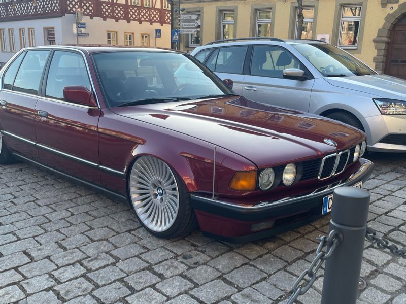 BMW 7 Series spotted in Hildburghausen