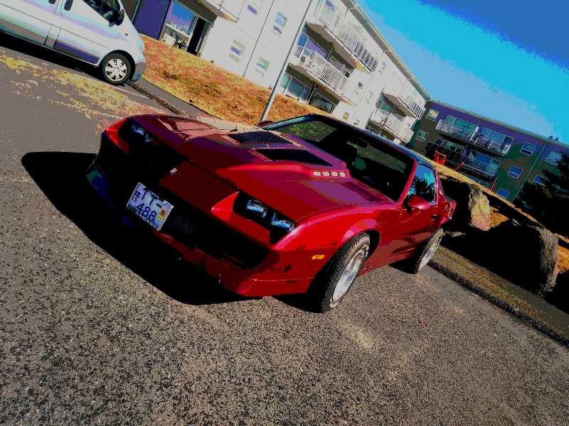 Chevrolet Camaro (1985) spotted in Reykjavík, Iceland