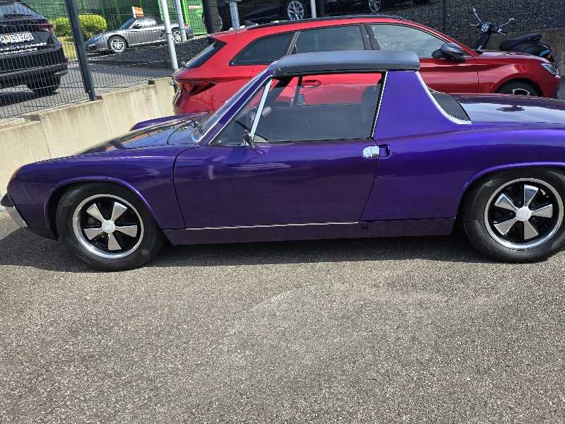 Porsche 914 (1970) spotted in Stuttgart, Germany