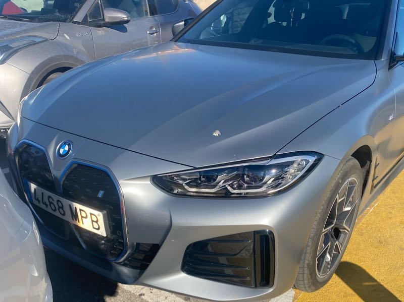 BMW i4 spotted in Elche