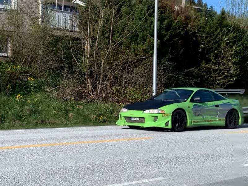 Mitsubishi Eclipse spotted in Namsos