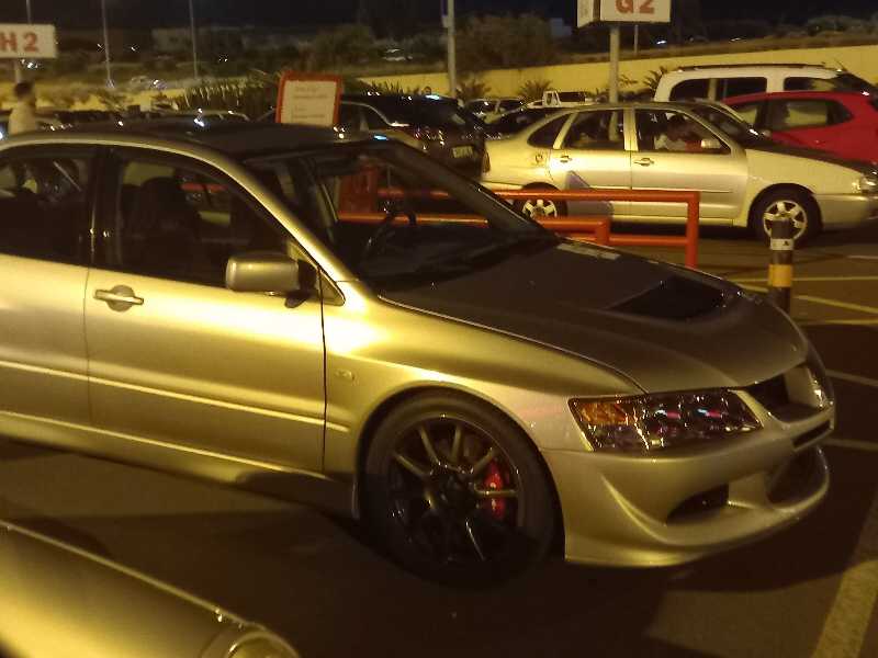 Mitsubishi Lancer Evolution spotted in Telde