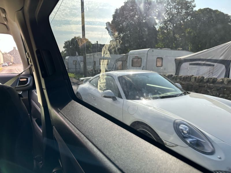 Porsche 911 spotted in Darlington