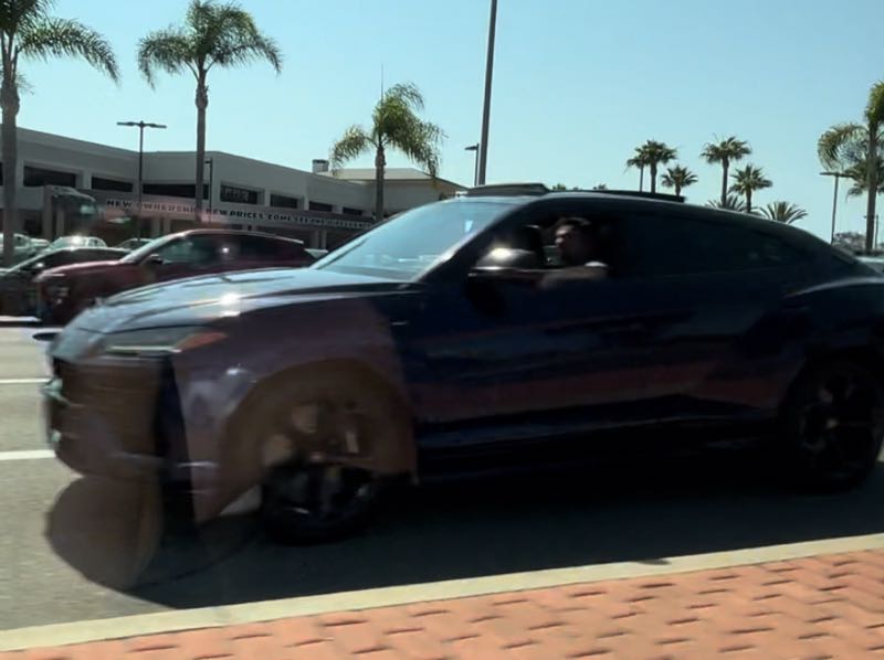 Lamborghini Urus spotted in Newport Beach