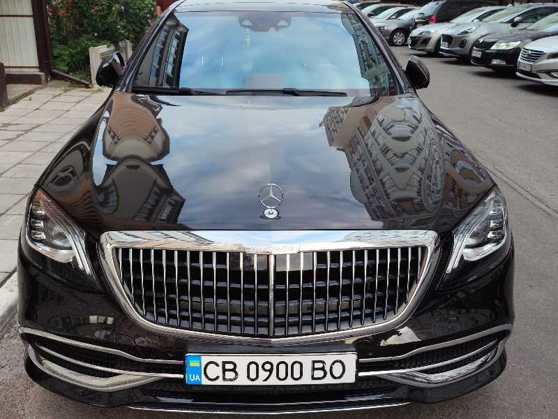 Maybach S650 spotted in Chernihiv
