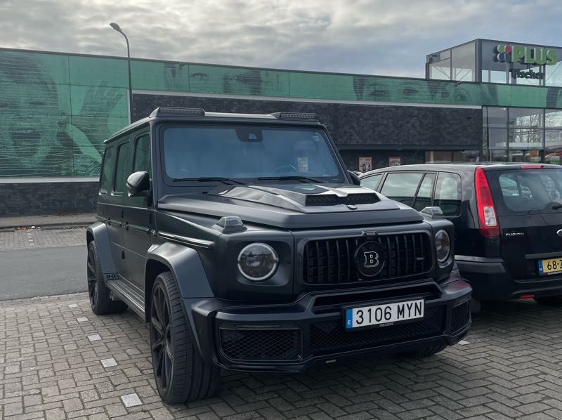 Mercedes-Benz G-Class spotted in Emmen