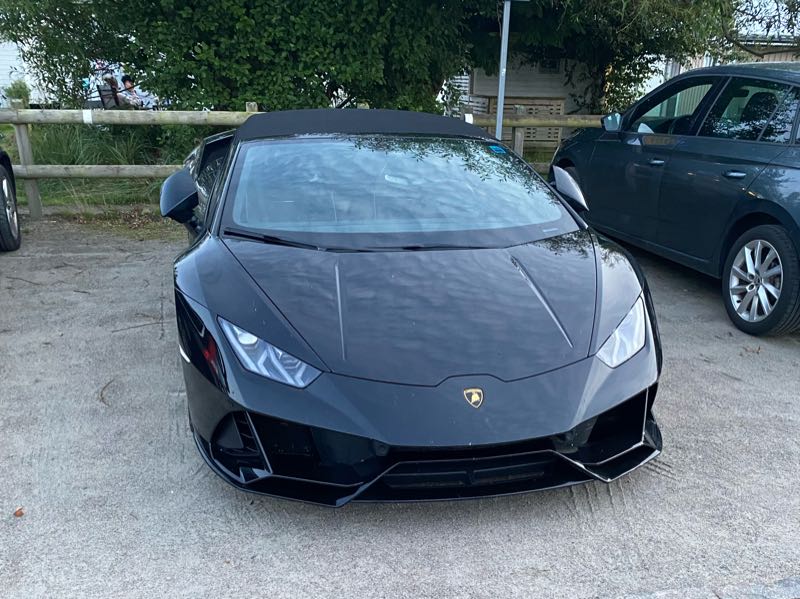 Lamborghini Huracán spotted in Falkenberg