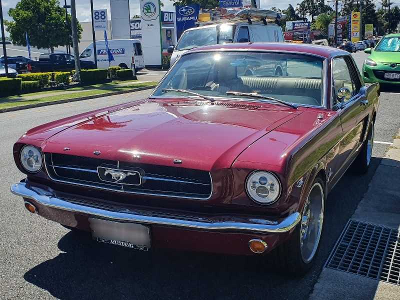 Ford Mustang spotted in Sunshine Coast