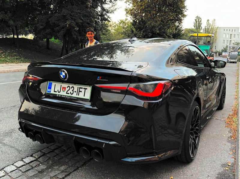 BMW M4 (2022) spotted in Ljubljana, Slovenia