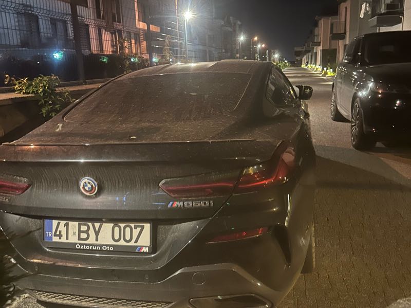 BMW M850i spotted in İzmit